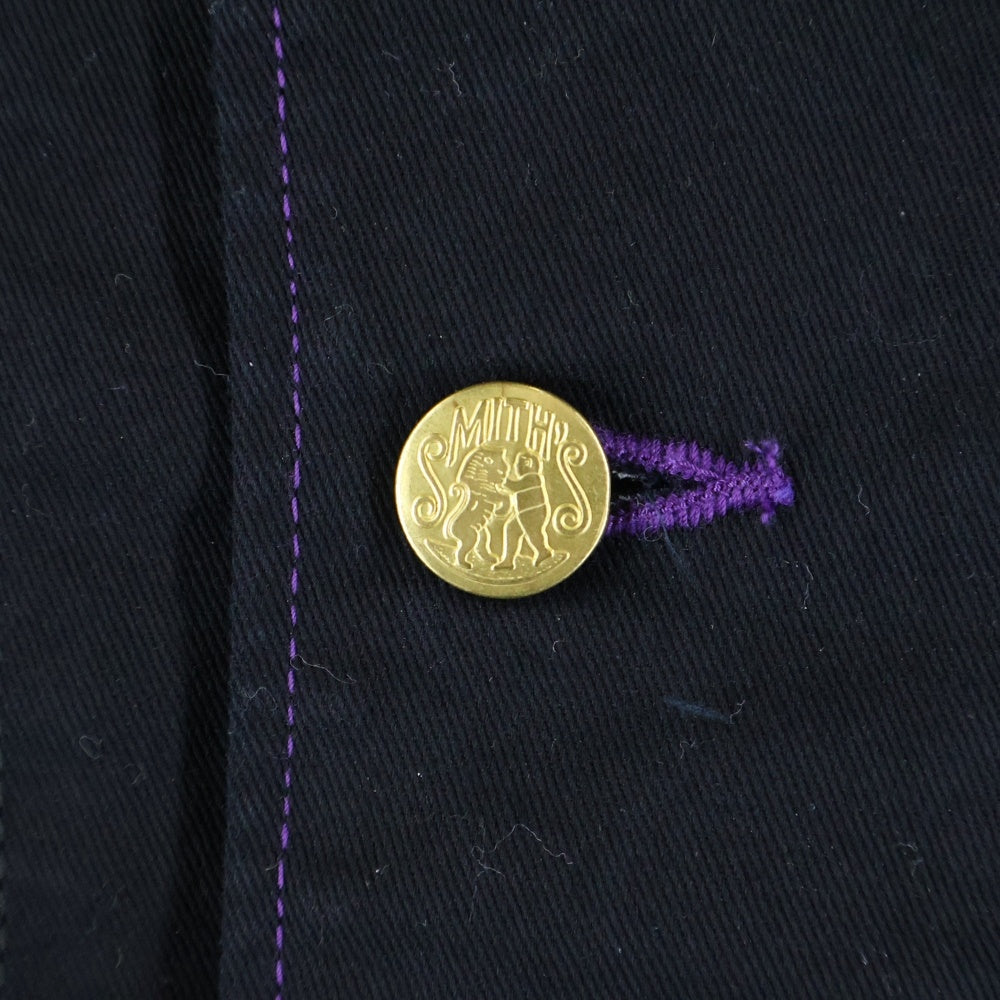 Needles(ニードルス) ×SMITH'S スミス Coverall Cotton Twill カバーオール ワークジャケット ブラック KP285