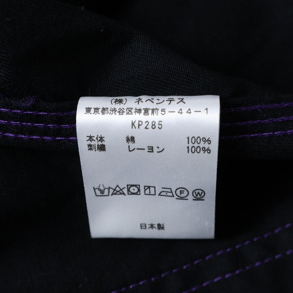 Needles(ニードルス) ×SMITH'S スミス Coverall Cotton Twill カバーオール ワークジャケット ブラック KP285