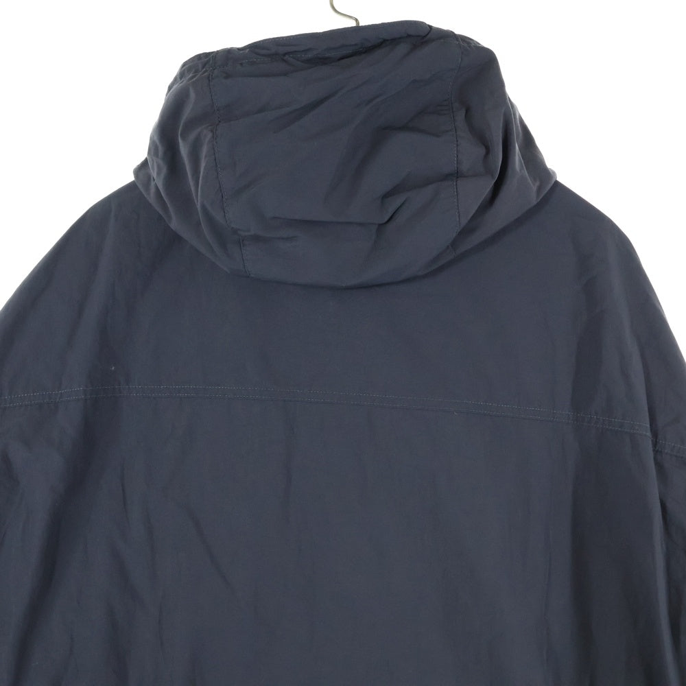 KEBOZ(ケボズ) NYLON HOODIE JACKET ナイロンフード付きジャケット ブラック KBZSS23OU059