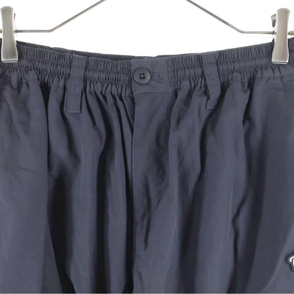 KEBOZ(ケボズ) 2TONE TRACK PANTS ナイロン トラックパンツ ブラック KBZSS23PT124