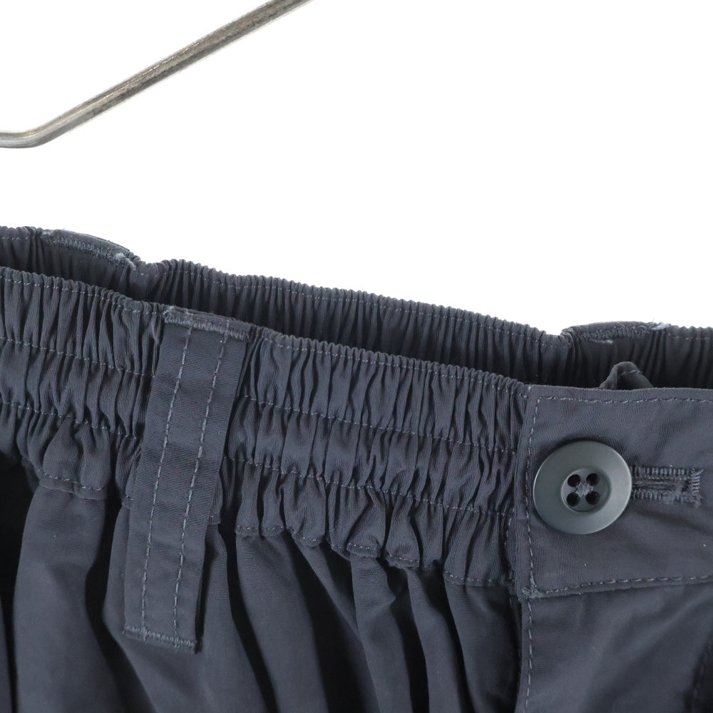 KEBOZ(ケボズ) 2TONE TRACK PANTS ナイロン トラックパンツ ブラック KBZSS23PT124