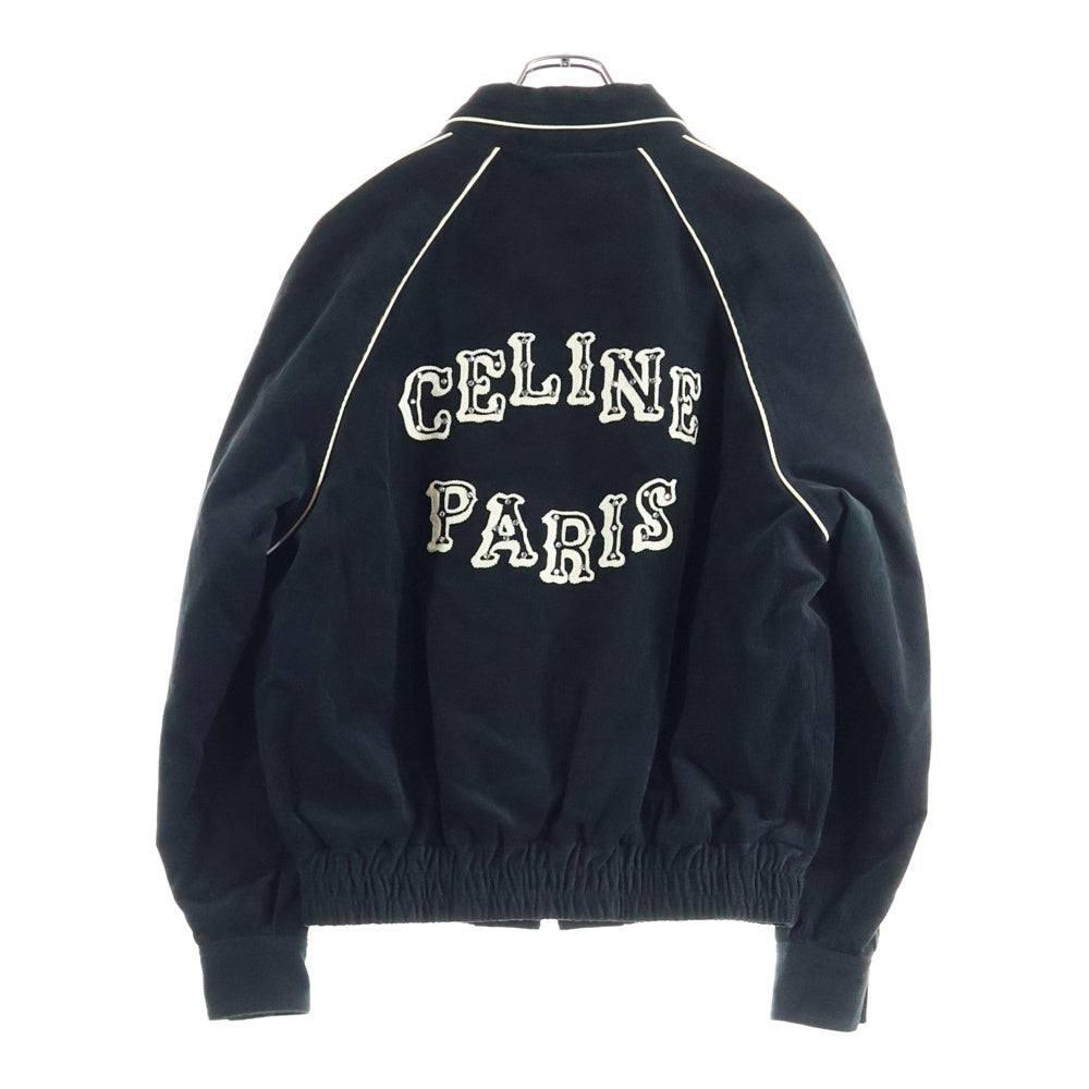 CELINE(セリーヌ) ラインストーン バックロゴ刺繍 ウエスタンテディ