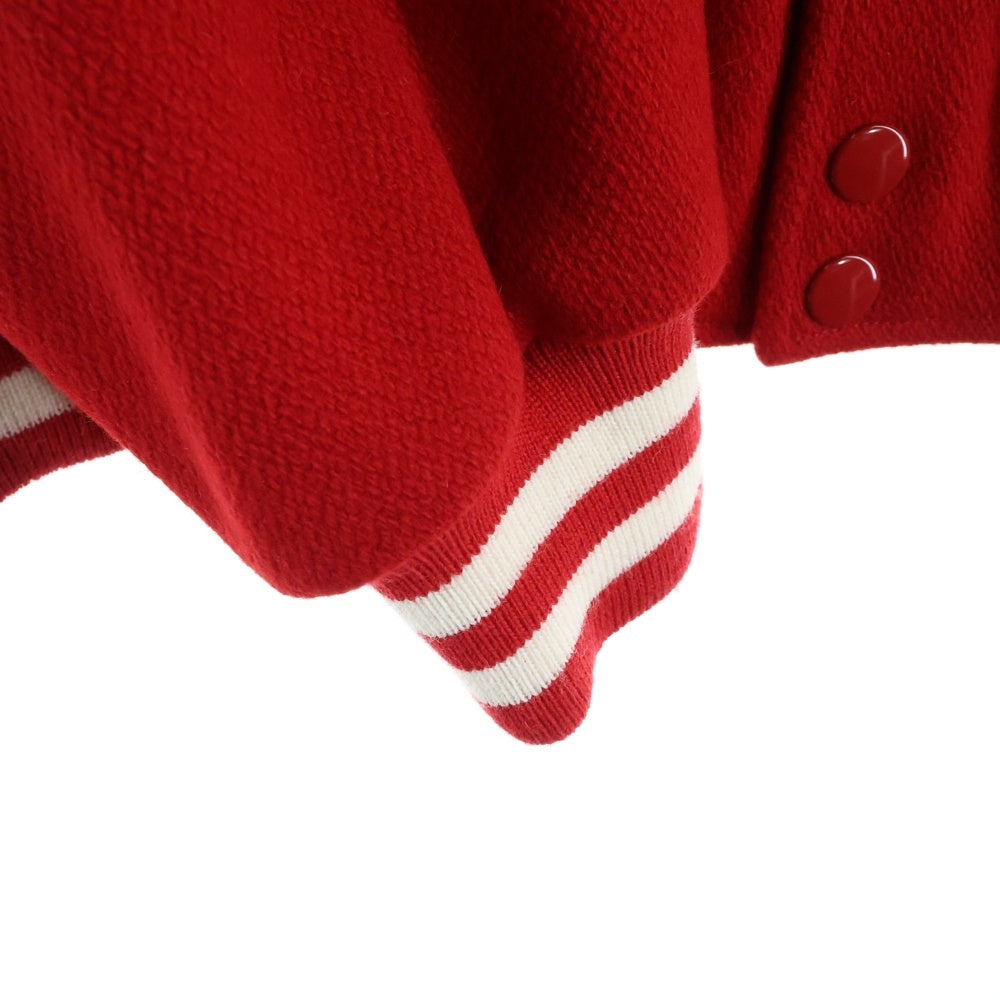 【 タグ付き未使用 】 セリーヌ　コート　赤　シャギー　ロングジャケット フェイクファーロングコート ノッチラペル ベルト付き 冬用 エコ