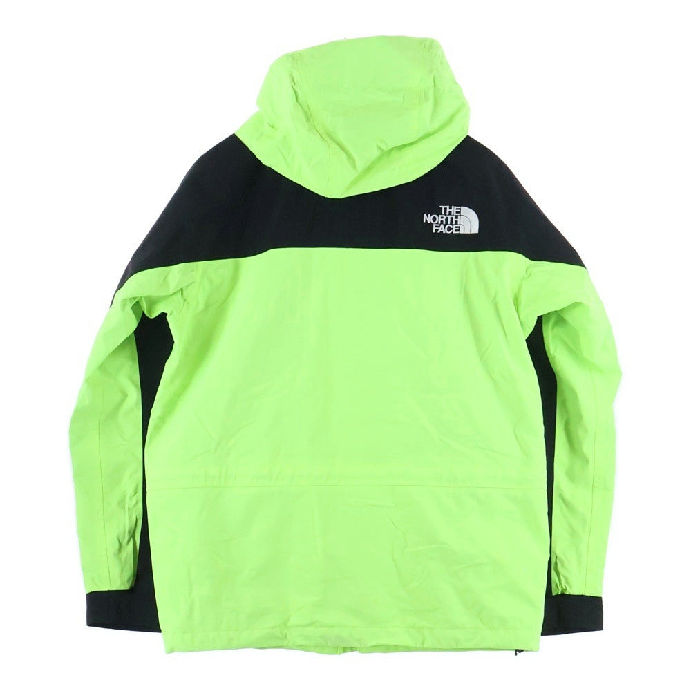 THE NORTH FACE(ザノースフェイス) MOUNTAIN LIGHT JACKET GORE-TEX ゴアテックス 胸ロゴデザイン フーデッド ジップアップ マウンテンライトジャケット ライトグリーン NP11834