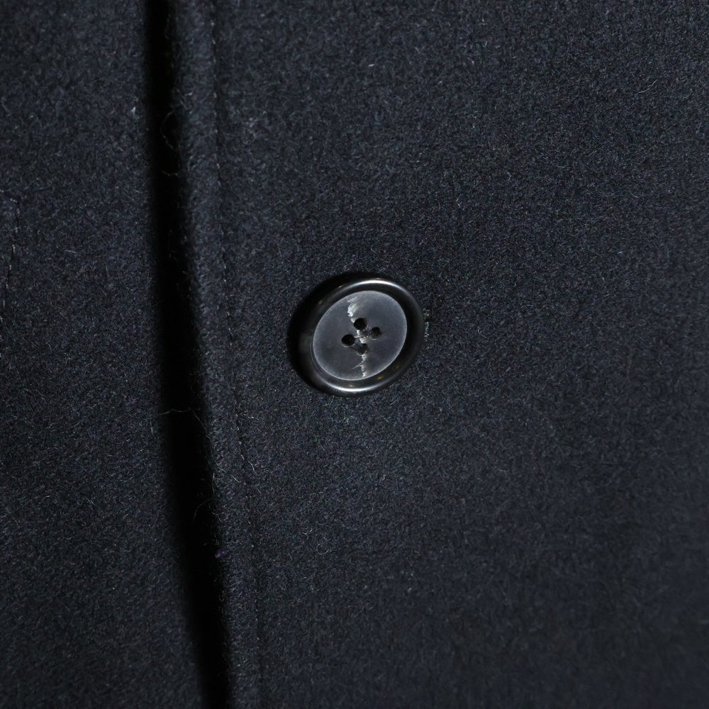 MM6 Maison Margiela(エムエムシックスメゾンマルジェラ) マキシ丈 オーバーサイズウールステンカラーコート SH2AA0008 S52207 ブラック