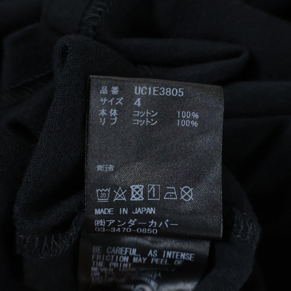UNDERCOVER(アンダーカバー) 25SS Fruits Tee フルーツTシャツ グラフィックプリント半袖Tシャツ カットソー ブラック UC1E3805
