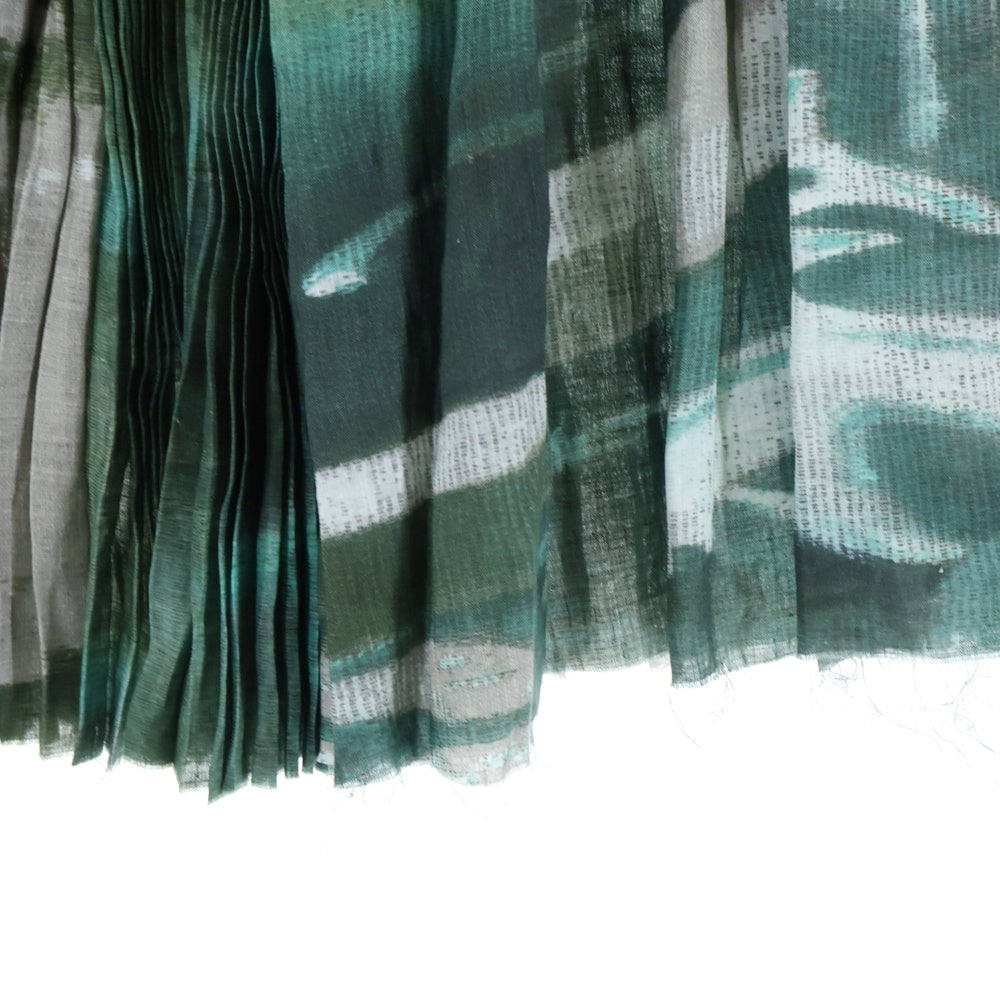 UNDERCOVER(アンダーカバー) 25SS グラフィックプリーツスカート ギャザースカート ベージュ UC1E4604-1 レディース