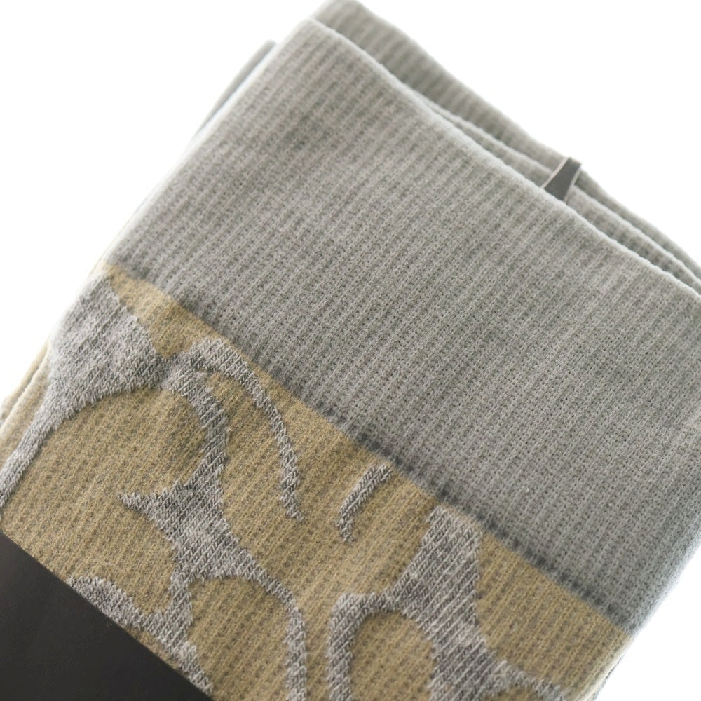 UNDERCOVER(アンダーカバー) 総柄デザインソックス 靴下 ベージュ UC1E4L01-2