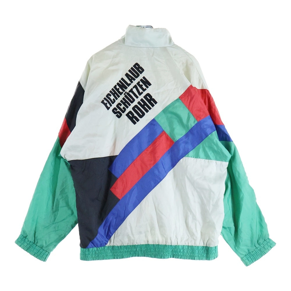 adidas(アディダス) ロゴ刺繍 ナイロンジャケット ブルゾン マルチ