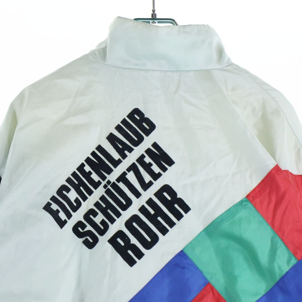 adidas(アディダス) ロゴ刺繍 ナイロンジャケット ブルゾン マルチ