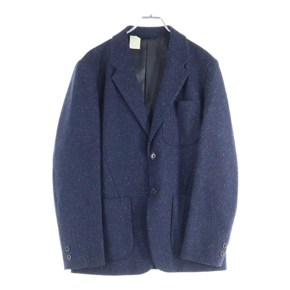 N.HOOLYWOOD(エヌハリウッド) ラメデザイン 2Bシングルテーラードジャケット スラックスパンツ セットアップスーツ ネイビー 132-JK02