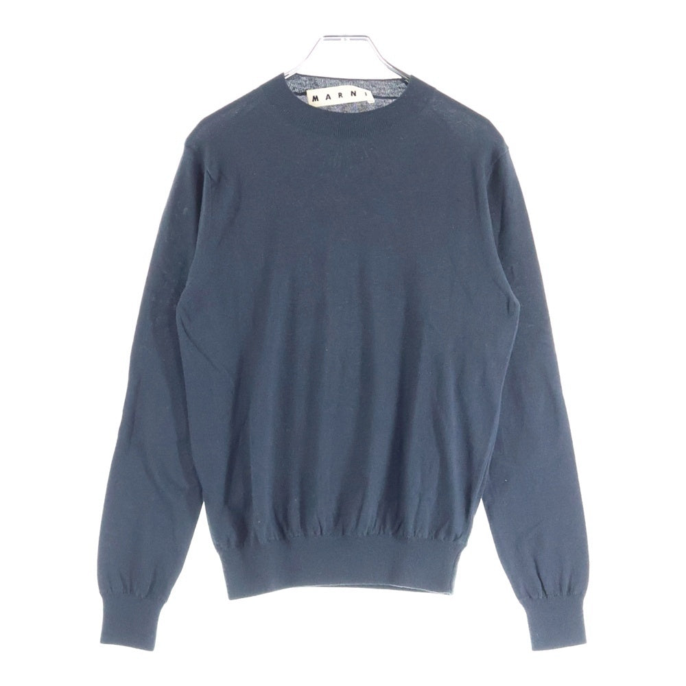 MARNI(マルニ) エルボーパッチクルーネックニット セーター ブラック