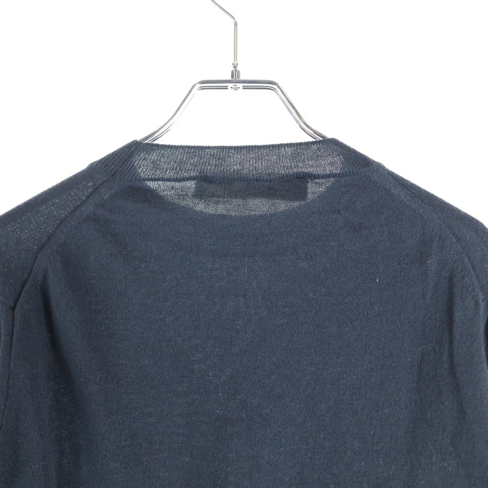 MARNI(マルニ) エルボーパッチクルーネックニット セーター ブラック