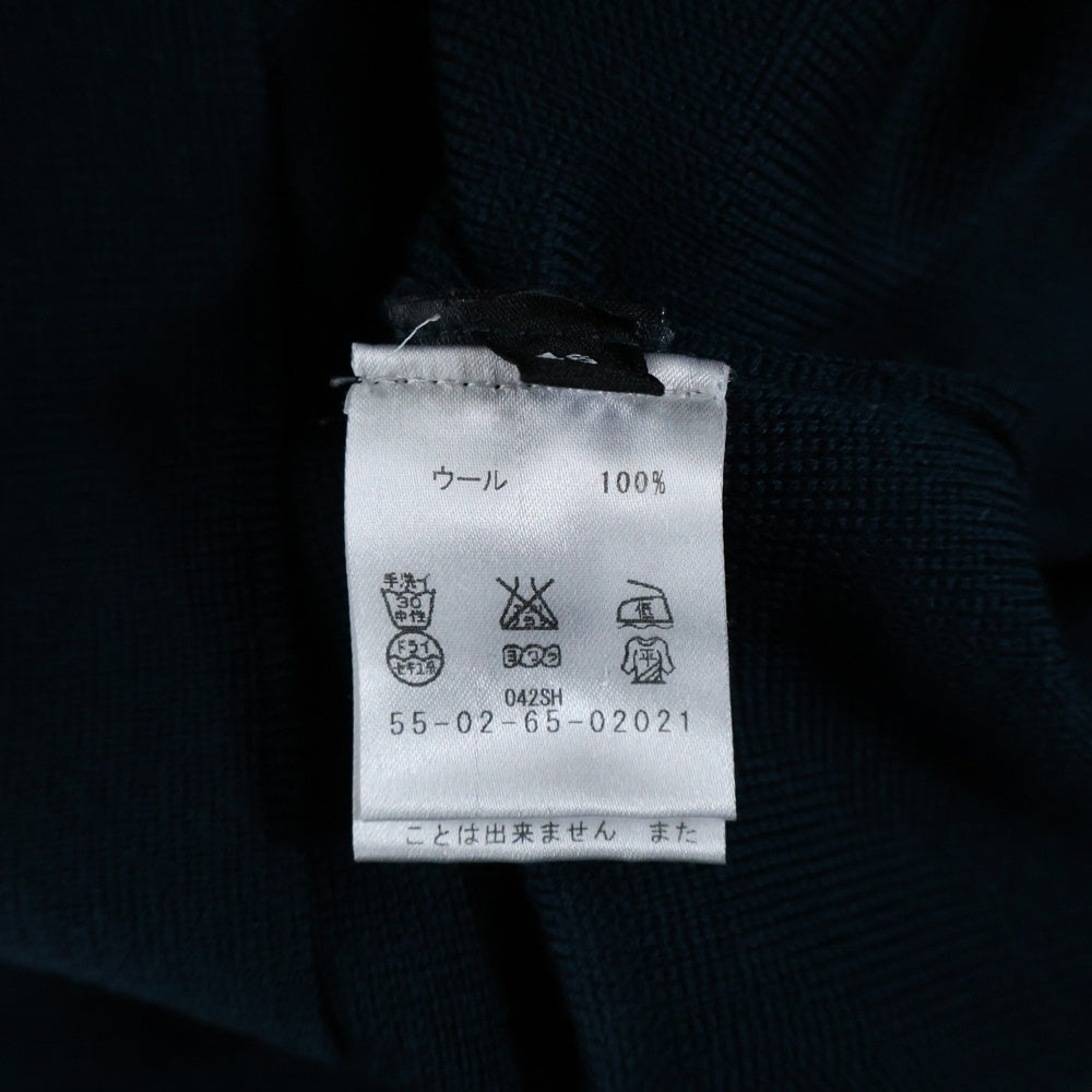 roberto collina(ロベルトコリーナ) ラウンドネックニット ウールセーター グリーン