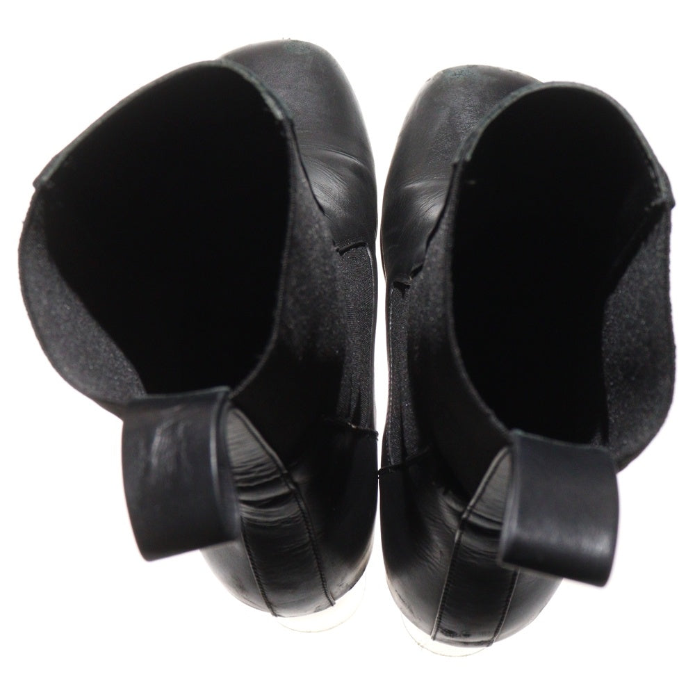 Rick Owens(リックオウエンス) KISS BOOTS キス ブーツ グラデーションクリアヒール レザーブーツ ブラック