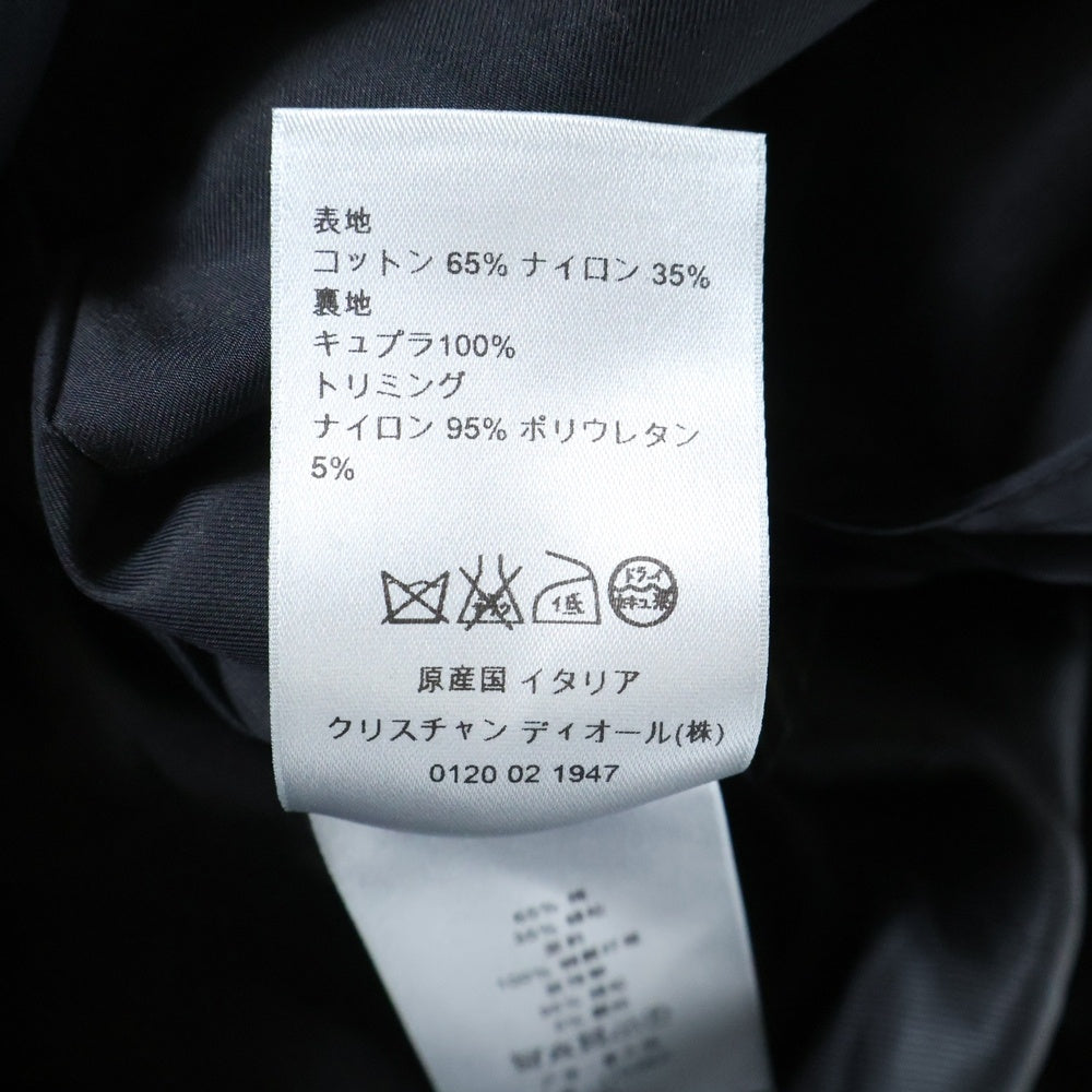 DIOR(ディオール) サイドライン ベルト付き トレンチコート ブラック 763C348A3997