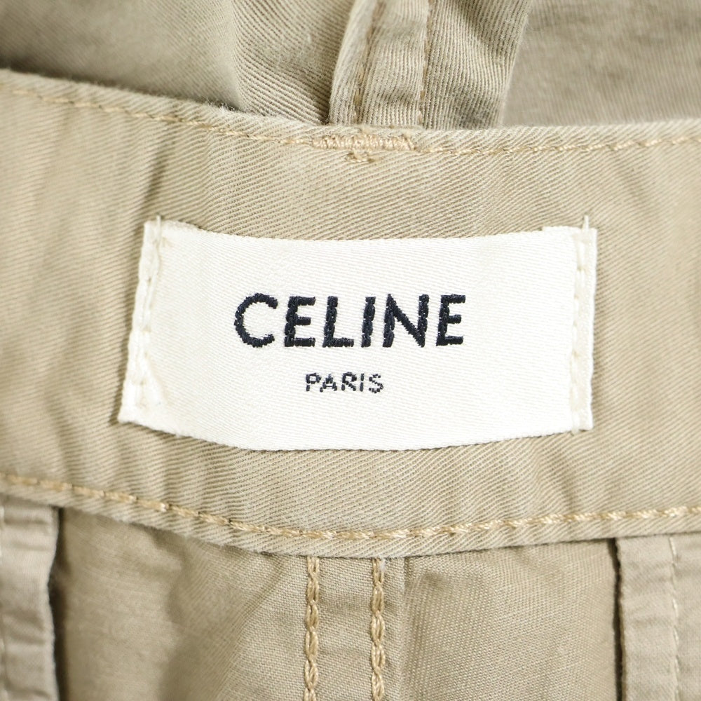 CELINE(セリーヌ) 24SS Cotton Linen Cargo Pants コットンリネン