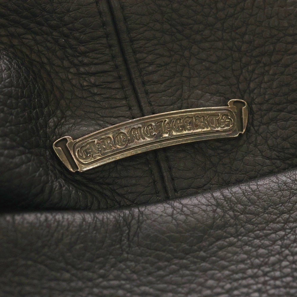 CHROME HEARTS(クロムハーツ) #1 SNAT PACK スナットパック ダガージップ ガンスリンガーベルト レザーウエストバッグ ブラック BCA378