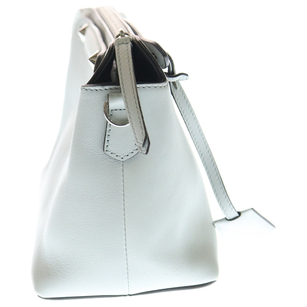 FENDI(フェンディ) バイザウェイ ミディアム レザー 2WAYハンドバッグ グレー 8BL124