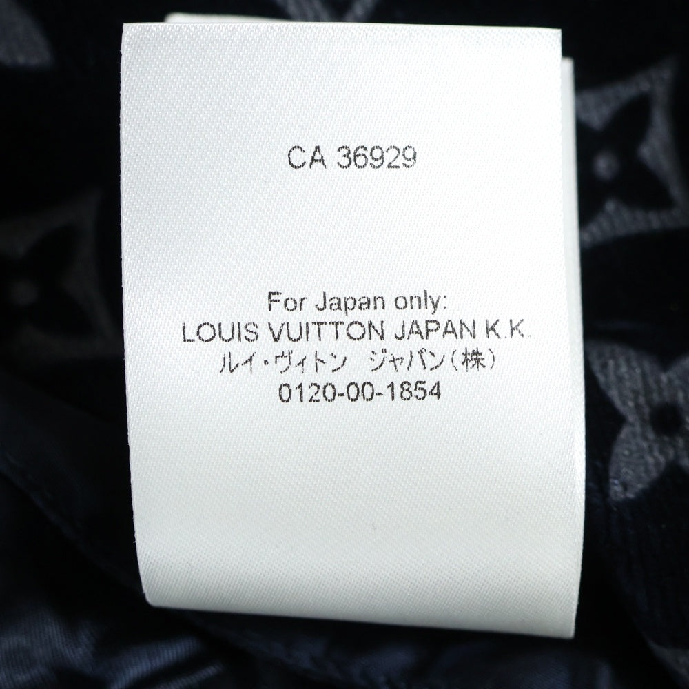 LOUIS VUITTON(ルイヴィトン) 24SS モノグラム ベロアブリーチデザイン ジャケット RM241M FRV HQA02W