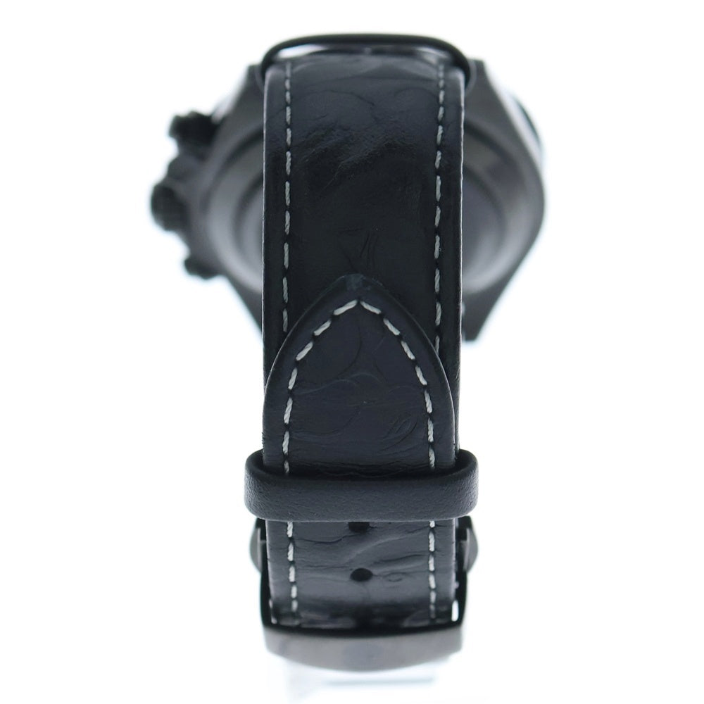 A BATHING APE(アベイシングエイプ) 1ST CAMO TYPE 3 BAPEX カモ文字盤 SS×レザー/QZ