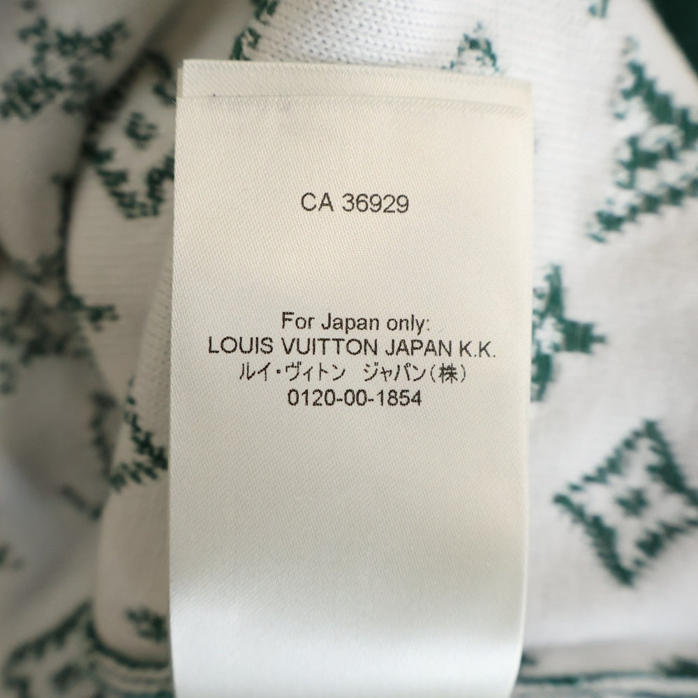 LOUIS VUITTON(ルイヴィトン) 23AW モノグラム グラデーションニット セーター グリーン RM232Q USO HKN44W