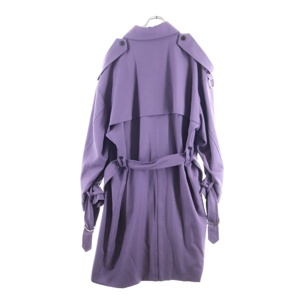 LITTLEBIG(リトルビッグ) 17AW LONG COAT ロングコート トレンチコート パープル LB173-CT02