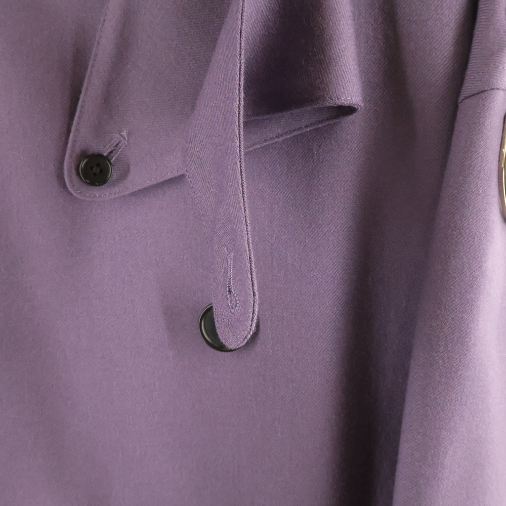 LITTLEBIG(リトルビッグ) 17AW LONG COAT ロングコート トレンチコート パープル LB173-CT02