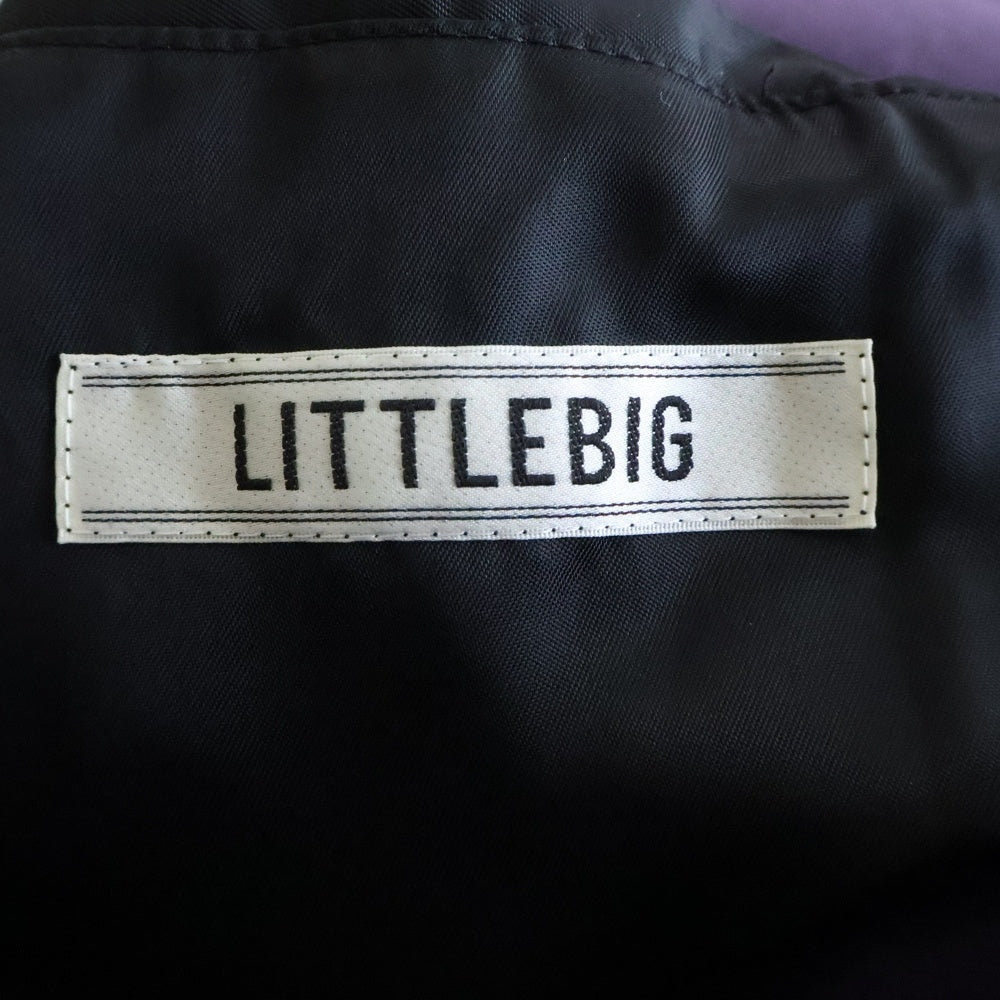 LITTLEBIG(リトルビッグ) 17AW LONG COAT ロングコート トレンチコート パープル LB173-CT02