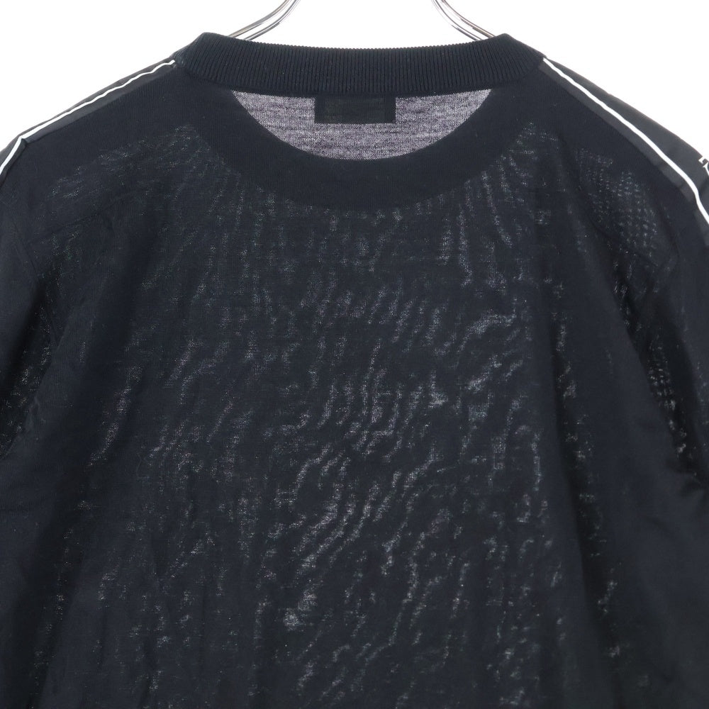 DIOR(ディオール) サイドラインロゴニット クルーネックセーター ブラック 863M653AT673