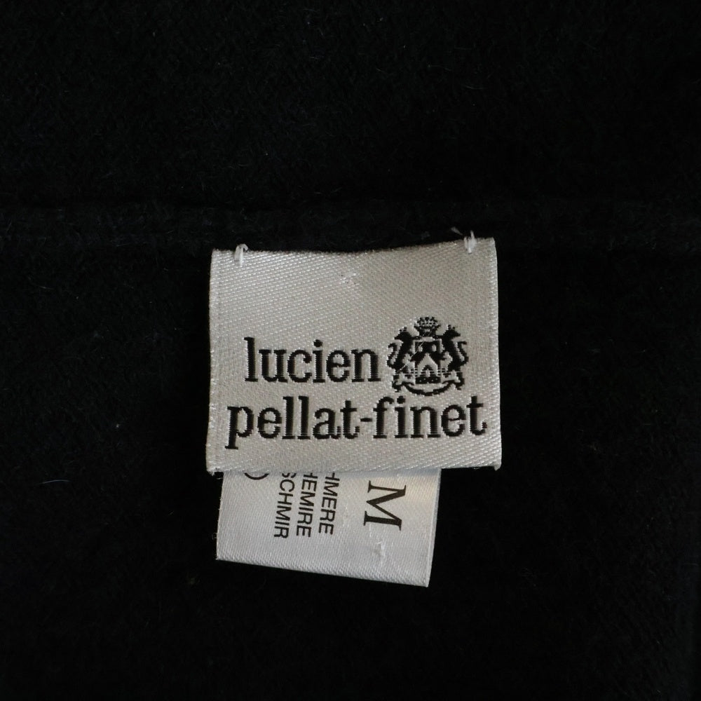 lucien pellat-finet(ルシアンペラフィネ) スカル カシミヤニット ニットセーター ブラック