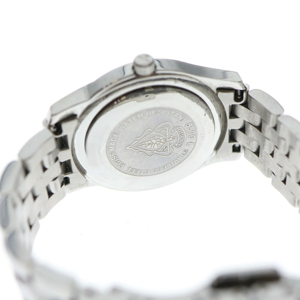 GUCCI(グッチ) シェル文字盤 ピンクシェル 11Pダイヤ ウォッチ 腕時計 ピンク/シルバー