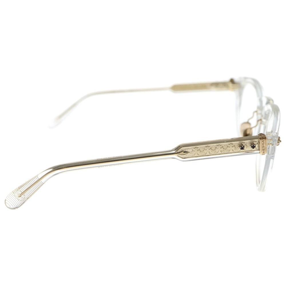 CHROME HEARTS(クロムハーツ) DINGALONGLINGLONG II CHプラスフレーム ボストンサングラス メガネ 眼鏡 アイウェア クリア