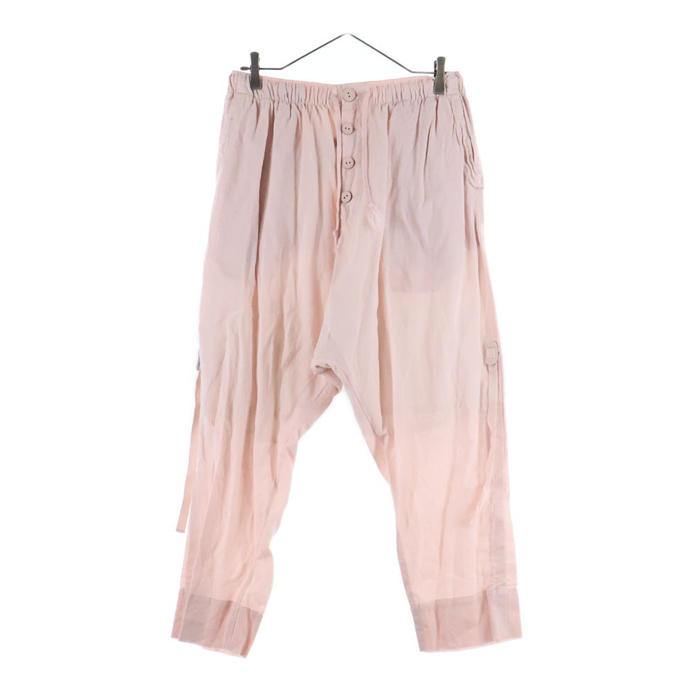 UNDERCOVER(アンダーカバー) 25SS サルエルパンツ ジョガーパンツ ピンク UC1E4503