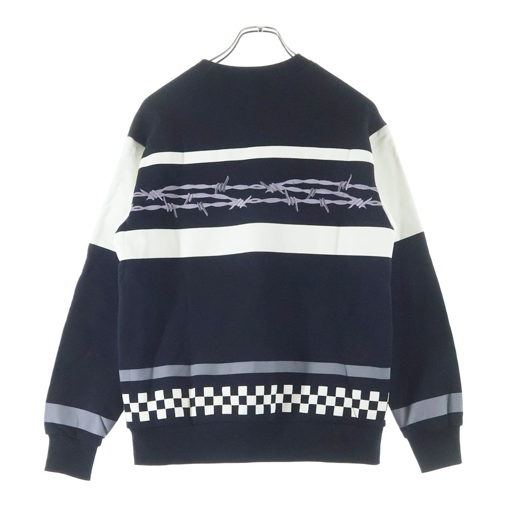 UNDERCOVER(アンダーカバー) 24AW ワイヤー刺繍 クルーネック