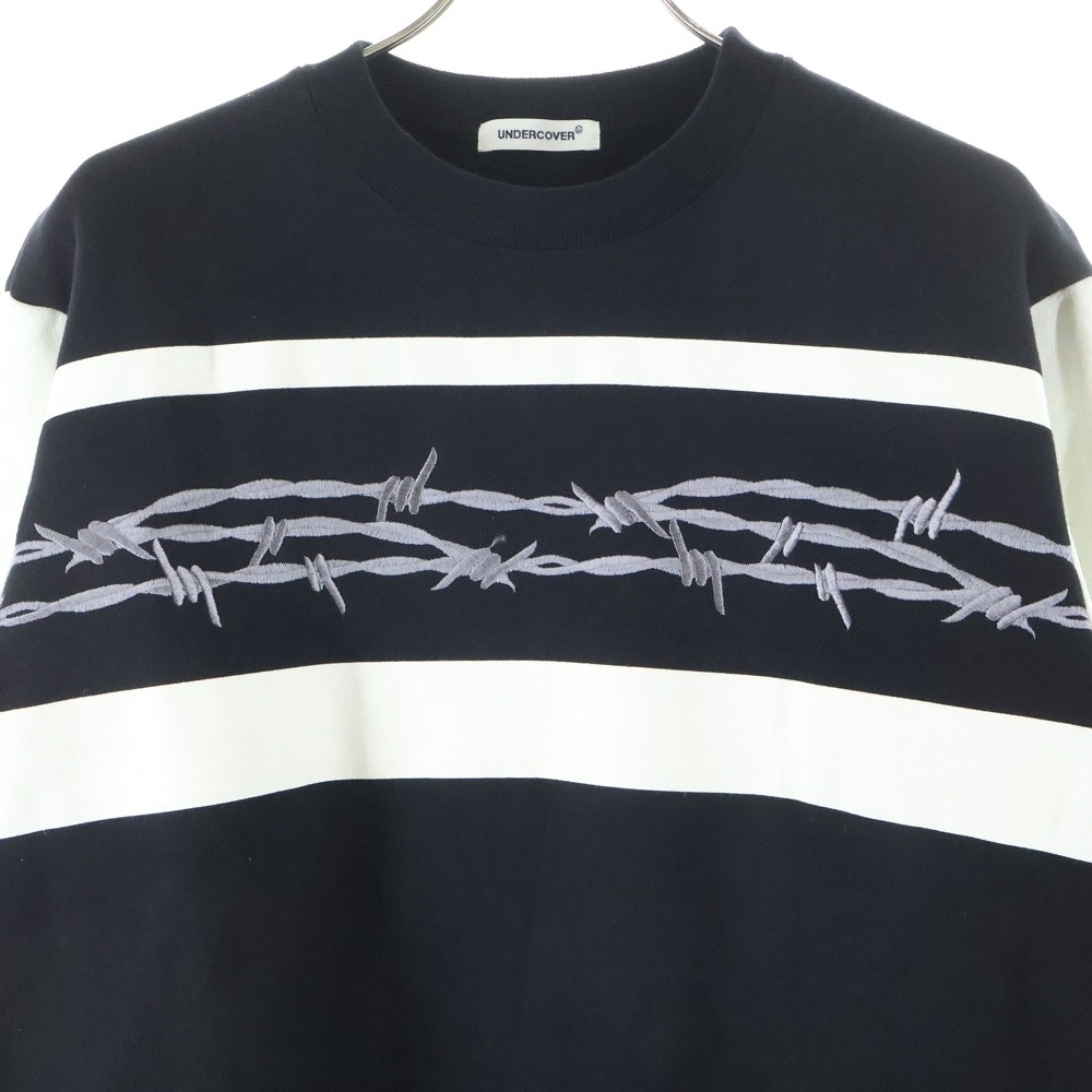 UNDERCOVER(アンダーカバー) 24AW ワイヤー刺繍 クルーネック