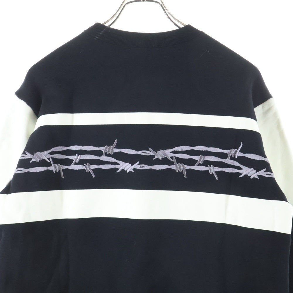 UNDERCOVER(アンダーカバー) 24AW ワイヤー刺繍 クルーネック