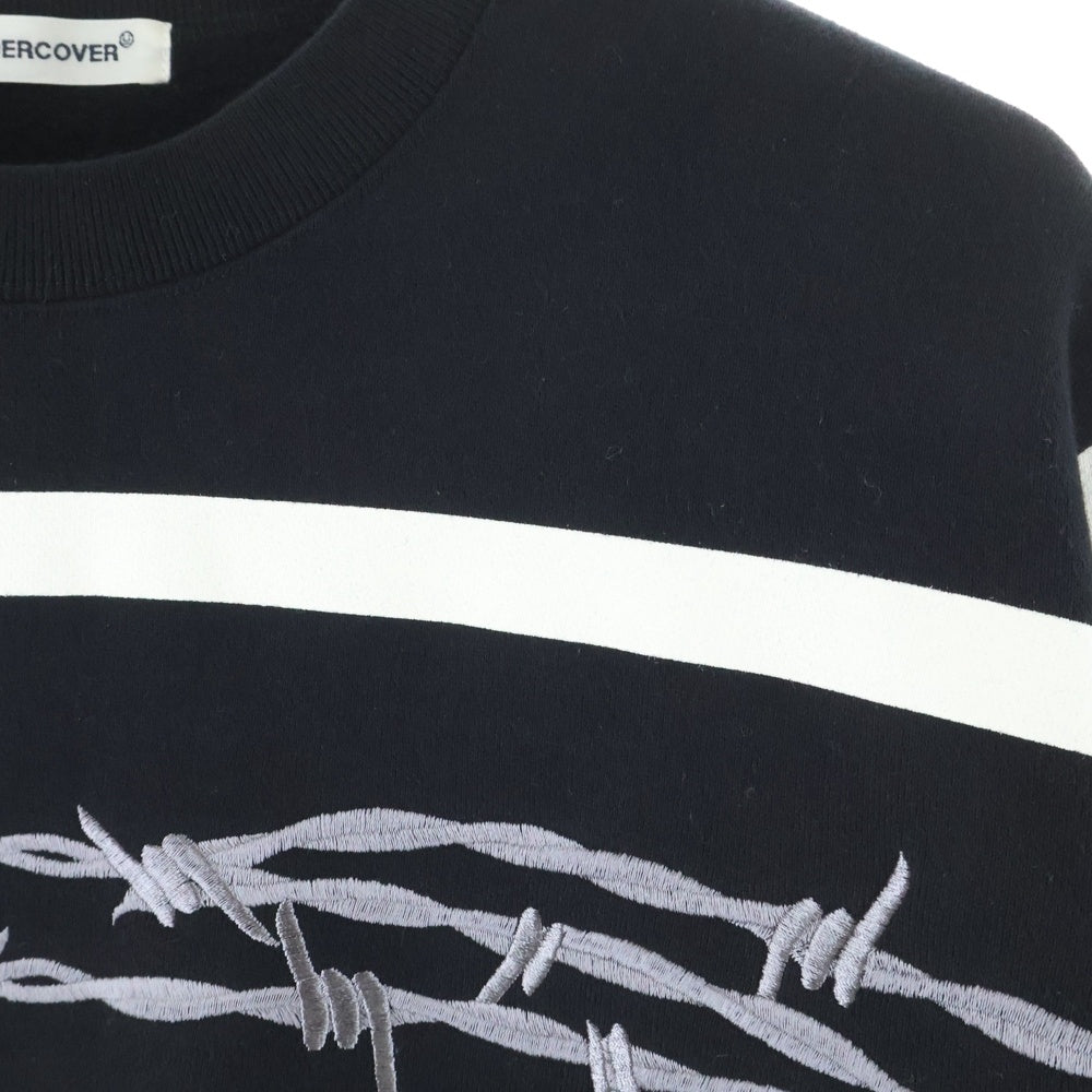 UNDERCOVER(アンダーカバー) 24AW ワイヤー刺繍 クルーネック