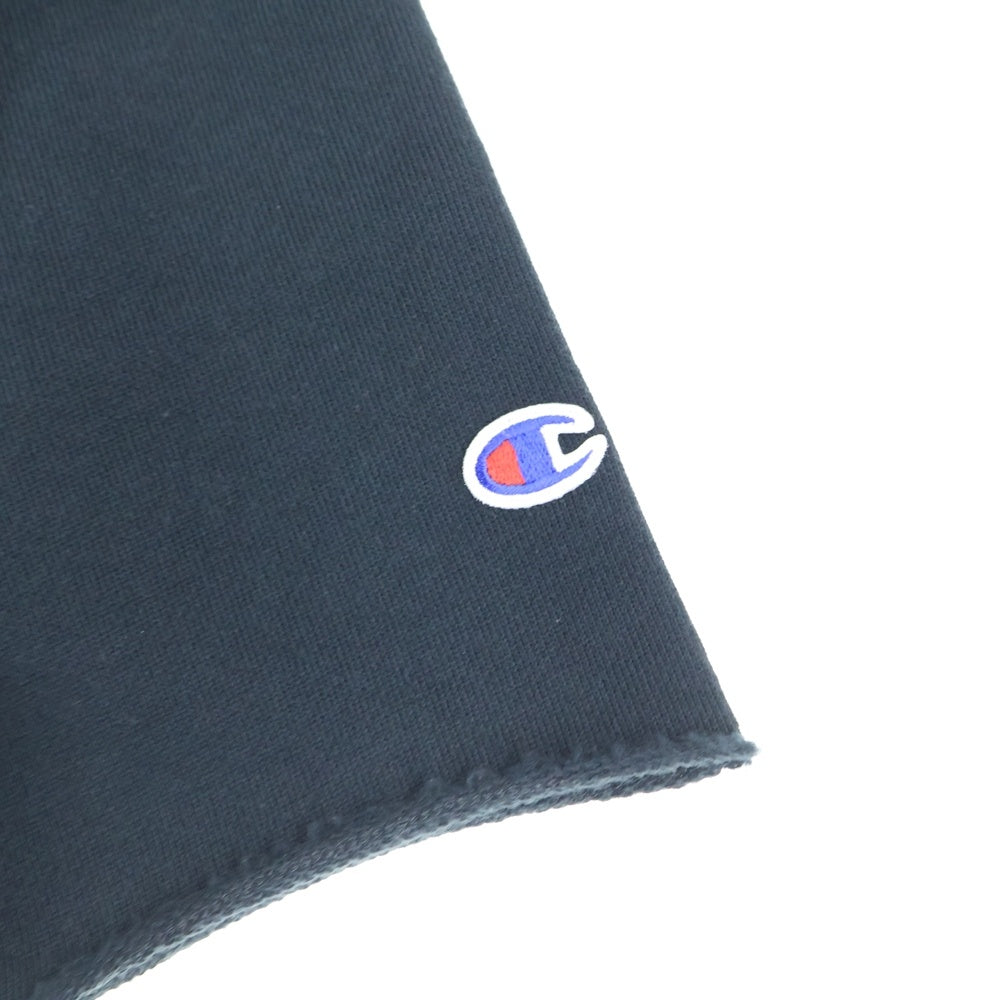 UNDERCOVER(アンダーカバー) ×Champion チャンピオン オーバーサイズ 7分袖 リバースウィーブ スウェットトレーナー ブラック C8-B010