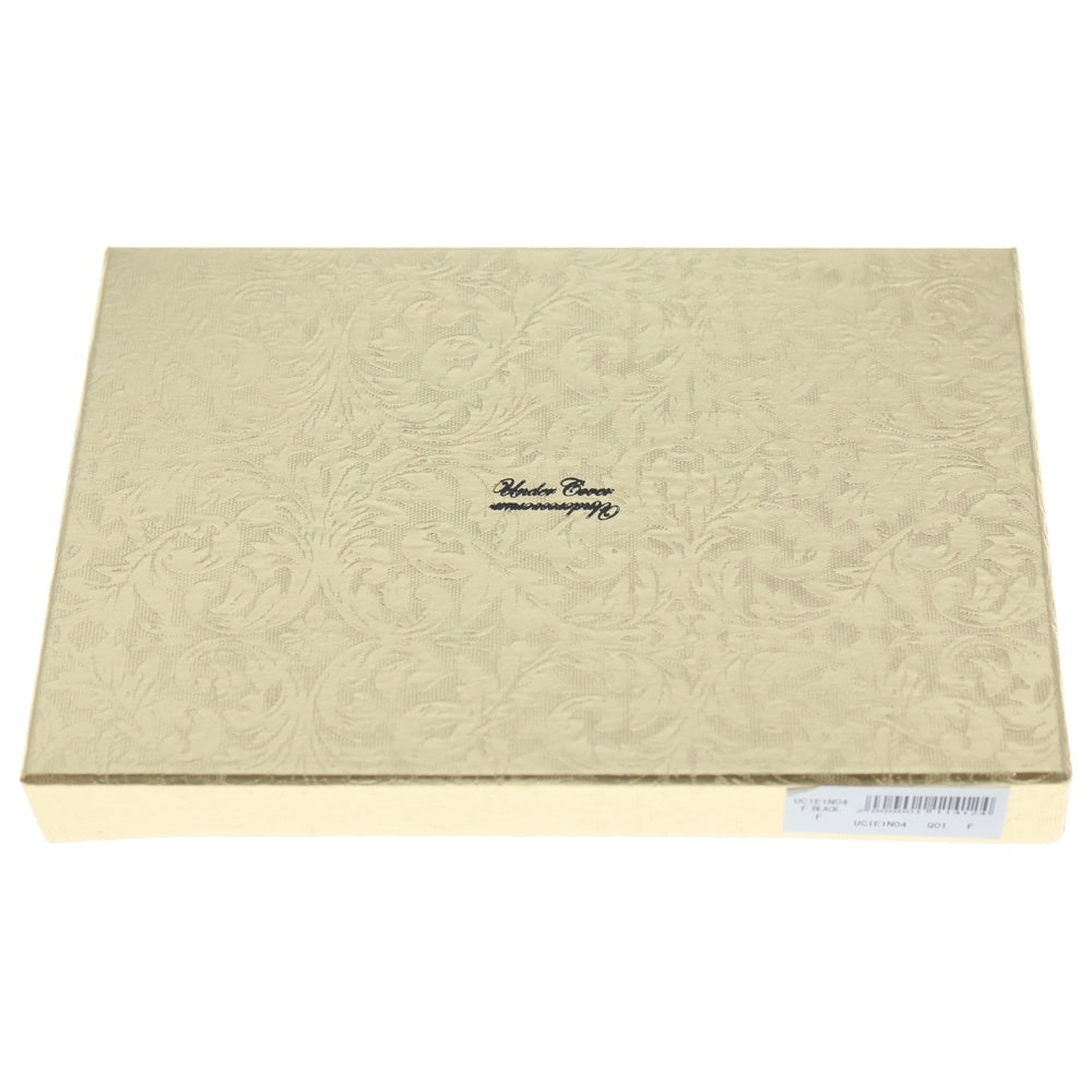 UNDERCOVER(アンダーカバー) ガラス装飾 ブローチネックレス ブラック UC1E1NO4