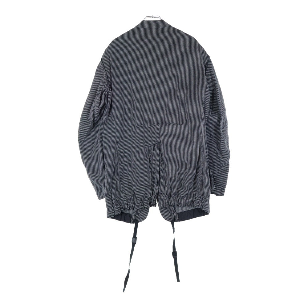 UNDERCOVER(アンダーカバー) 25SS ストライプ テーラードジャケット シングルテーラードジャケット ブラック/ホワイト UC1E4101-2