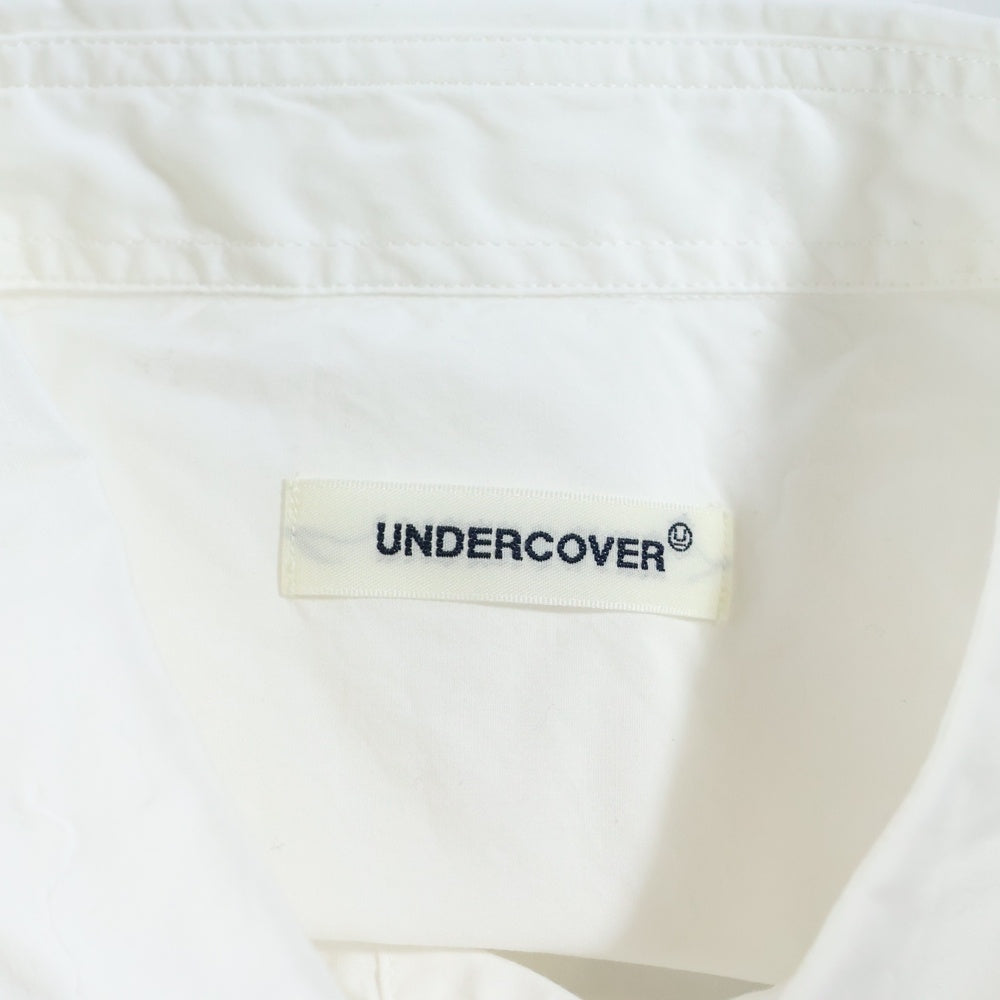 UNDERCOVER(アンダーカバー) プリントパッチ 半袖シャツ ホワイト UP1E4407-1
