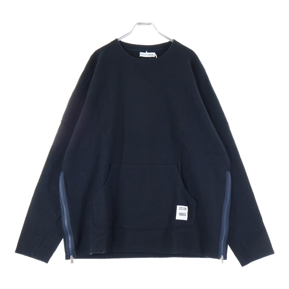 UNDERCOVER(アンダーカバー) ×nonnative ノンネイティブ ウールクルーネックニット サイドジップセーター ブラック UC2D9807