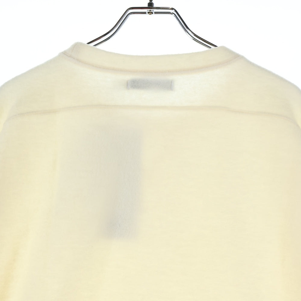 UNDERCOVER(アンダーカバー) ×nonnative ノンネイティブ ウールクルーネックニット サイドジップセーター ホワイト UC2D9807