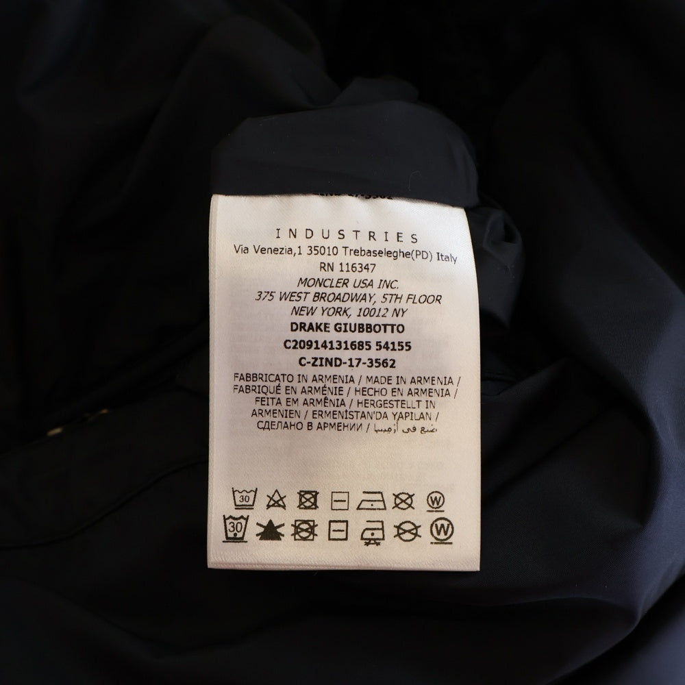 MONCLER(モンクレール) DRAKE ドレイク ダウンジャケット ブラック