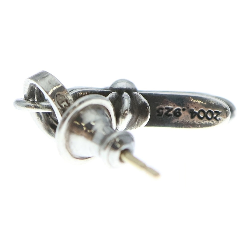 CHROME HEARTS(クロムハーツ) BBY F PPRCHN ベイビーファットクロス ドロップピアス シルバー BCA090