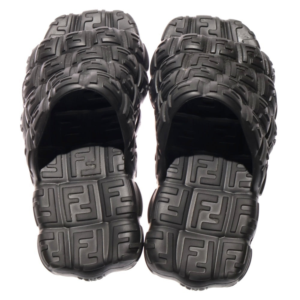 FENDI(フェンディ) ロゴデザイン サンダル シューズ ブラック 7X1573