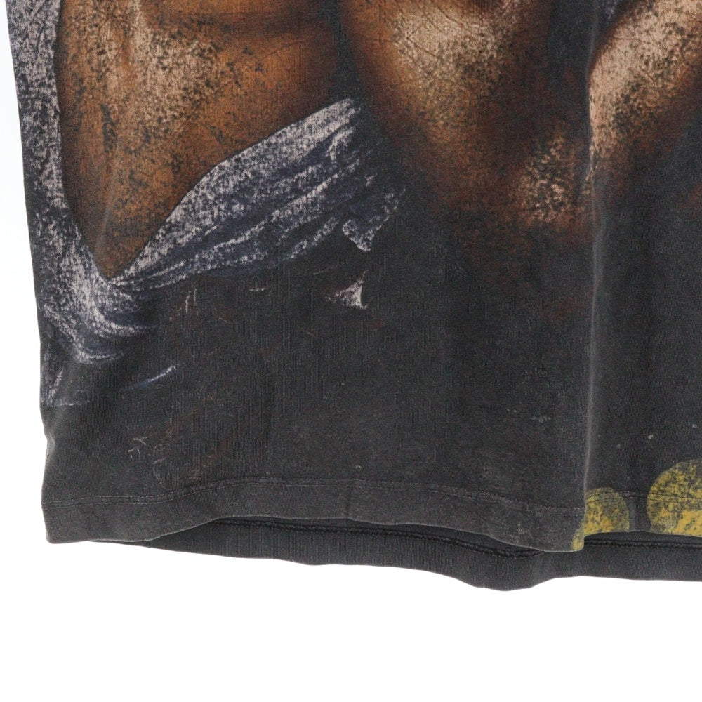 OFF-WHITE(オフホワイト) DIGIT BACCHUS OVER ディジット バッカスオーバー グラフィック半袖Tシャツ カットソー ブラック OMAA027F23JER005
