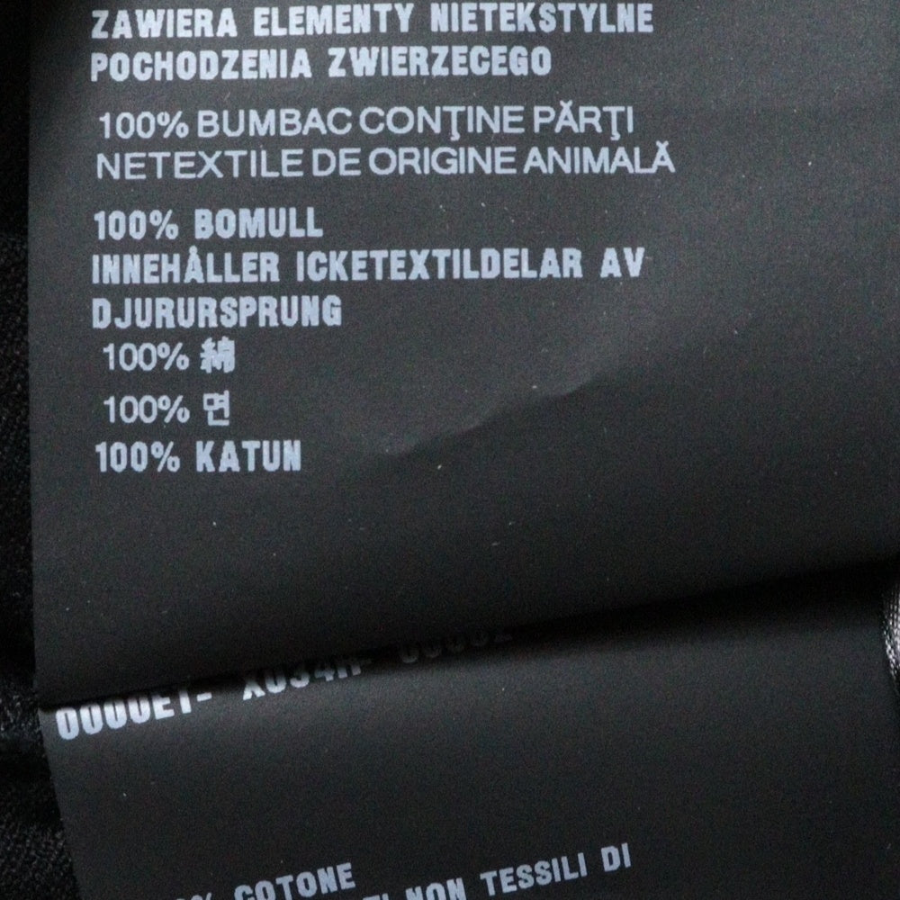 PRADA(プラダ) トライアングルロゴ ポロシャツ 半袖開襟シャツ ブラック UNJ444 SWE0 XGS