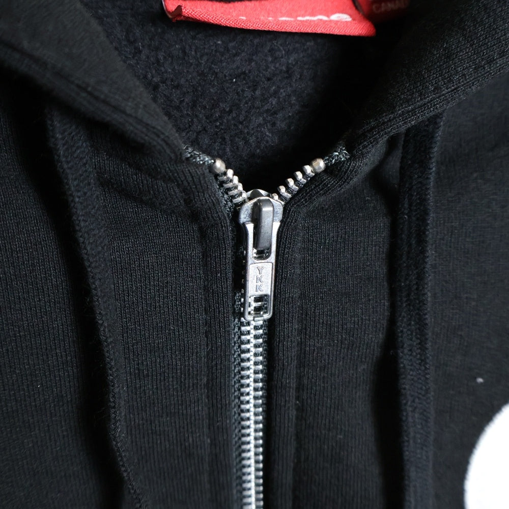 SUPREME(シュプリーム) 24AW S Logo Zip Up Hooded Sweatshirt Sロゴ ジップアップフーディー パーカー ブラック